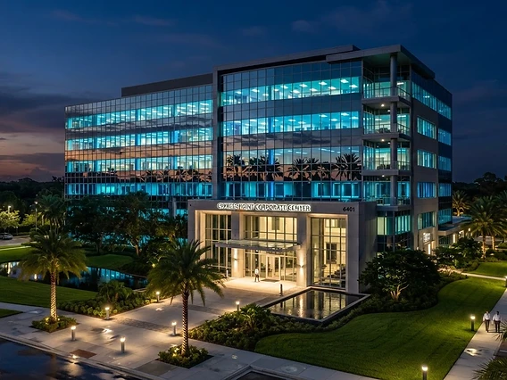 Modern commercial facility